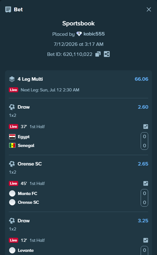 Bet slip: FC Gomel - FC Neman Grodno, $13,933.78 stake at 2.95 odds, placed by kabic555