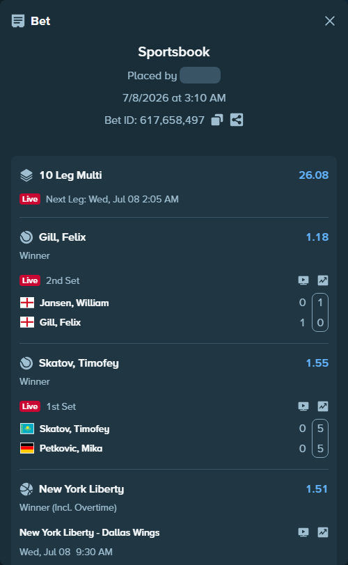 Bet slip: France - Morocco, $37,117.71 stake at 1.27 odds, placed by Prettylfacko98