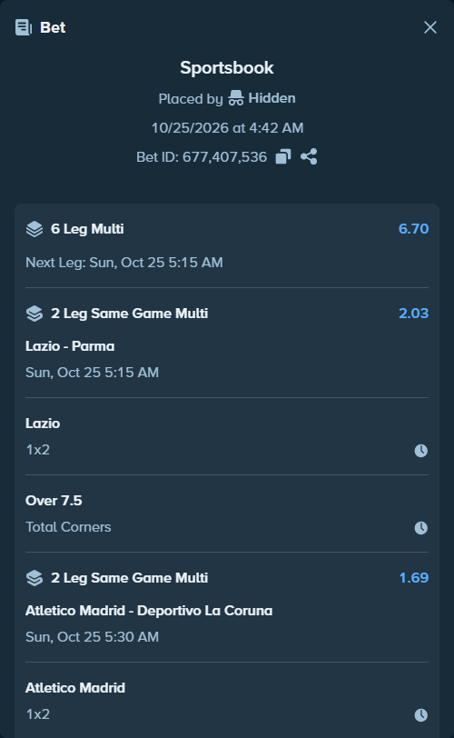 Bet slip: Gil Vicente - Porto, $20,020.00 stake at 1.51 odds, placed by TonyJaaVIP