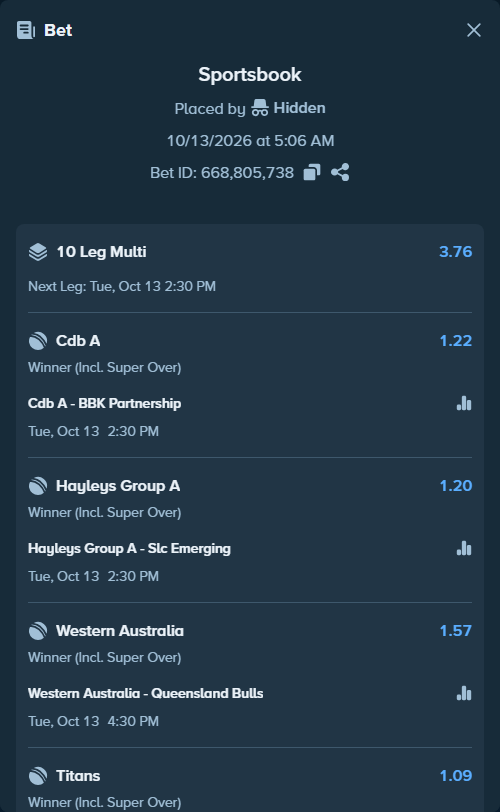 Bet slip: Maldives - Saudi Arabia, $9,368.56 stake at 1.08 odds, placed by Brahma946